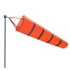 Originalidad 60 Inches Airport Windsock Rip-Stop Outdoor Rainbow Wind Measurement