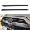 Matte Black Front Center Grille Inserts Cover Trim Replace for