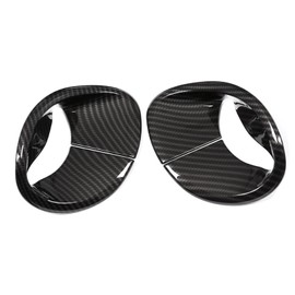 PIUGILH Car Seat Belt Cover Suitable for Alfa Romeo Giulia 2017-2020, Front Seat Belt Exit Decoration Trim for Giulia Accessories