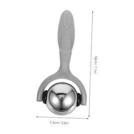 OHPHCALL Facial Massage Tool Eye Roller Metal Gua Face Massager Facial Guasha Roller