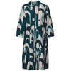 Street One Women's Patterned Tunic Dress, Tide Blue