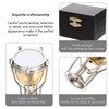 Miniature Timpani Model Decorative Exquisite Copper Timpani Ornament for Graduation