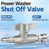 Boltigen DN10 Pressure Washer Ball Valve, Stainless Steel 3/8'' Quick