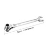 uxcell 2 in 1 Scaffolding Podger Ratchet Wrench 19mm x
