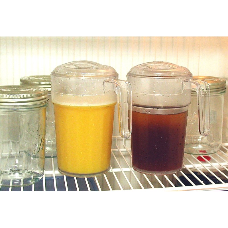 Cambro (Cambro) Stackable Pitcher with Lid 1.0 Quart P34CW