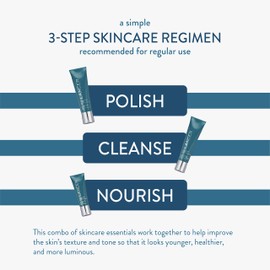 Lancer Skincare The Method Intro Kit, 3-Step Facial Exfoliator, Cleanser, and Moisturizer Kit for Oily or Congested Skin