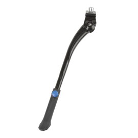 M-Wave Unisex Adult KSBB24-29 Bicycle Side Stand, Made Of Aluminium, Suitable for 24 Inch-29 Inch, Assembling Behind The B.b.-tube - black, 24 Inch-29 Inch