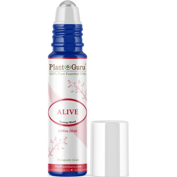 Alive Essential Oil Blend Roll On 10 ml 100% Pure Pre-Diluted Therapeutic Grade.