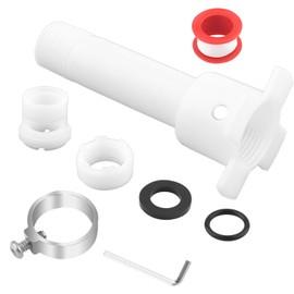 Tub Spout Diverter Repair Kit with Assembly Tool,Four in One Tub Spout Adapter,Bathtub Spout Adapter Kit Fits 1/2'' Copper Pipe,1/2'' IPS and 3/4'' IPS