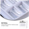 Healeved Nail Extension Mold Set Clip Kit with Dual-ended Pen