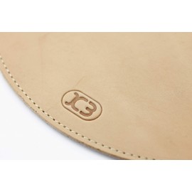 Kijima ZK3-20003 Motorcycle Parts K3 Lamp Shade Genuine Leather Type Compatible with Lanterns 1.4 inches (36 mm) Tan Leather