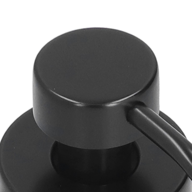 Soap Dispenser Black Multifunctional Safe Stainless Steel Sturdy Durable Reusable