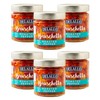 DeLallo Roasted Pepper Bruschetta Topping, 7.05 oz. Jar, (6 Pack),