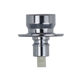 Kakudai 772-004 Easy Replacement Nipple for Washing Machines, 0.5 inches (13 mm), Flexible Faucet, One-Touch Connection with Water Supply Hose, Leak Proof Stopper, Metal