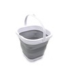 SAMMART 2.6L Super Mini Sqare Collapsible Plastic Bucket - Foldable