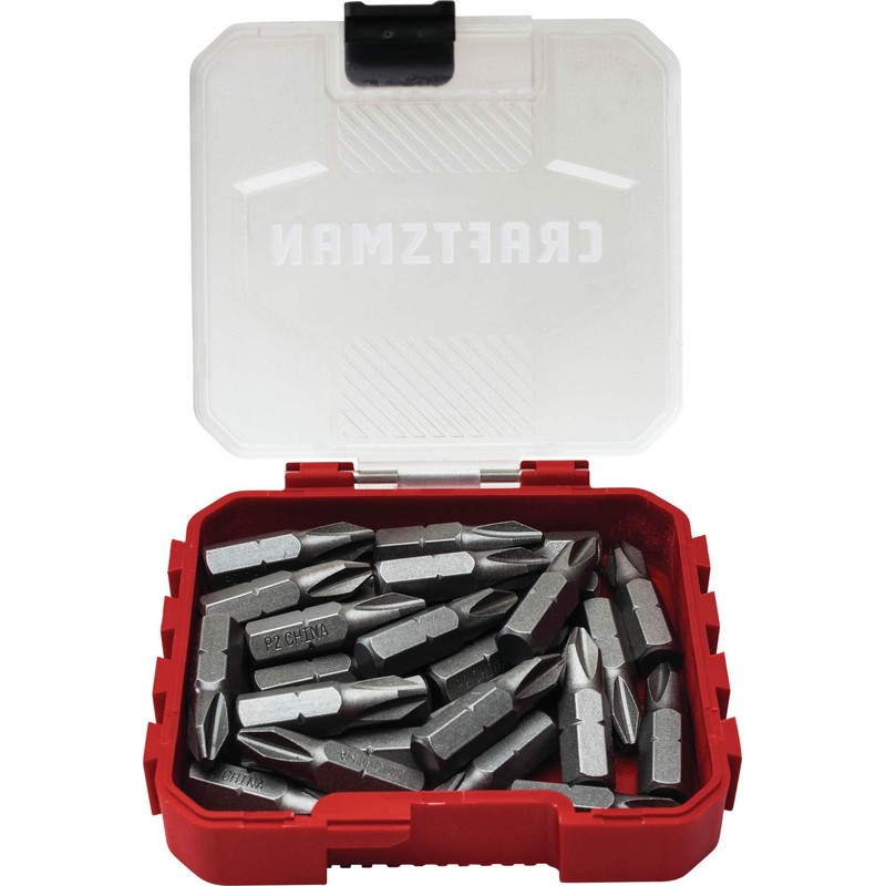 CRAFTSMAN Phillips Screwdriver Bit Set, 1-Inch, 30-Piece (CMAF121PH230)