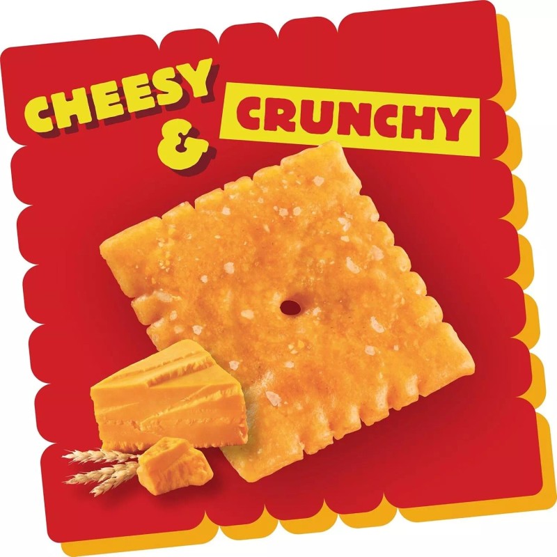 Cheez-It 〽️ New Exclusive Cheez-It Snack 8g Whole Grain Cheese