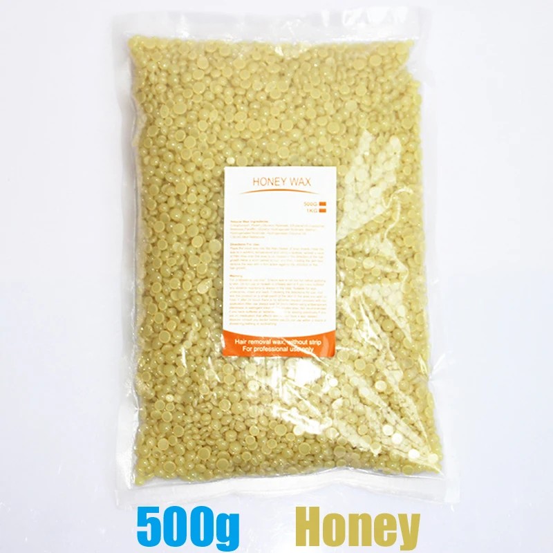 Hard Wax Beads for Hair Removal – Strawberry Formula Wax