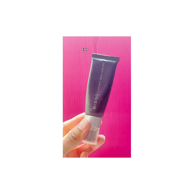 Primer Rostro Bissú Pre Base Maquillaje 27.5ml Mate Hidratante Sin