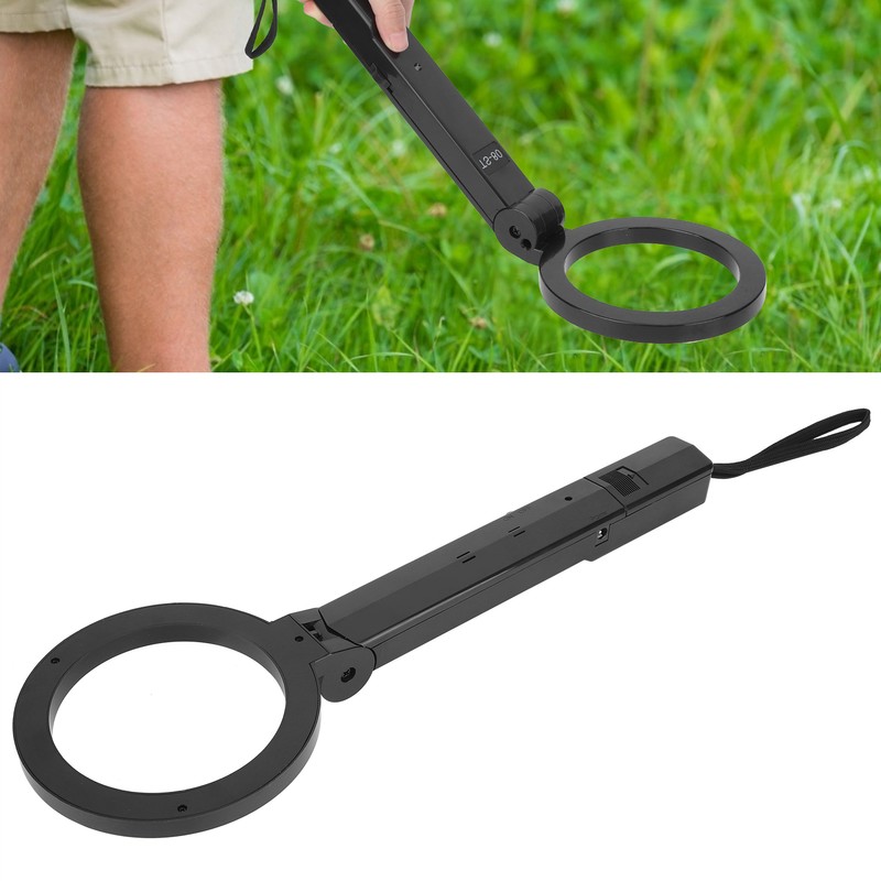 Portable HandHeld Folding Metal Detector High Sensitivity Multifunctional Metal Positioning