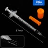 0.5ml 31Ga 1/4-Inch 6mm Disposable Syringe for Scientific Lab, Individually