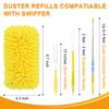 KeFanta Reusable Duster Refill for Swiffer, 360° Heavy Duty Duster