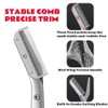 DINNAT Eyebrow Trimmer Scissor With Comb, Eyebrow Trimmers, Professional Precision