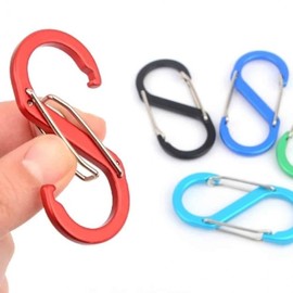 Two-way biner hammock hook tarp hook Tarp biner stand 4ea