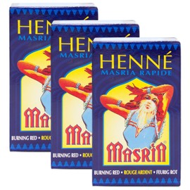 Henna Masria Fiery Red Pack of 3 x 90 g