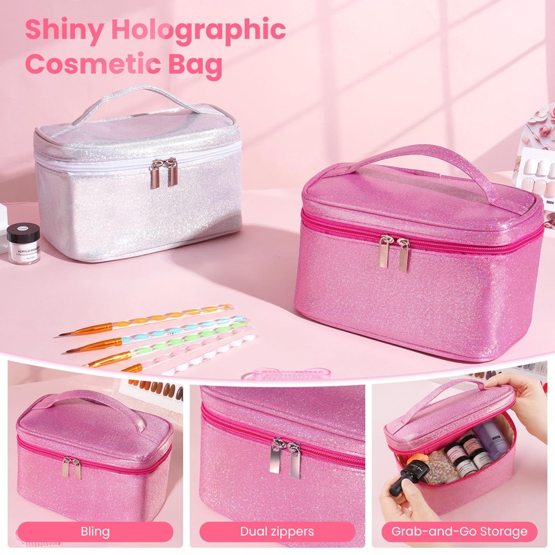 Acrylic Nail Kit for Beginners with Everything in Storage Bag,