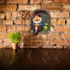 Mini Garden Resin Crafts Decoration Gnome Window Sleeping Garden Sculpture