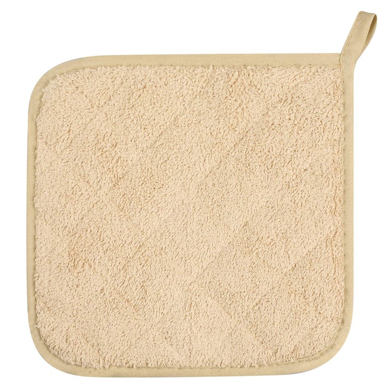 100% Cotton Kitchen Everyday Basic Terry Pot Holder Heat Resistant