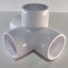 Unbranded 4-Pack 1/2 in. 4-Way SCH40 PVC Elbow Fittings ASTM