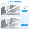 Aünsffer Bidet Toilet Attachment,Non-Electric 3 Wash Modes, Adjustable Water Pressure,