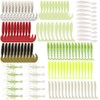 Fishing Grubs Paddle Tail Swimbaits Luminous Shrimp Soft Lures Kit