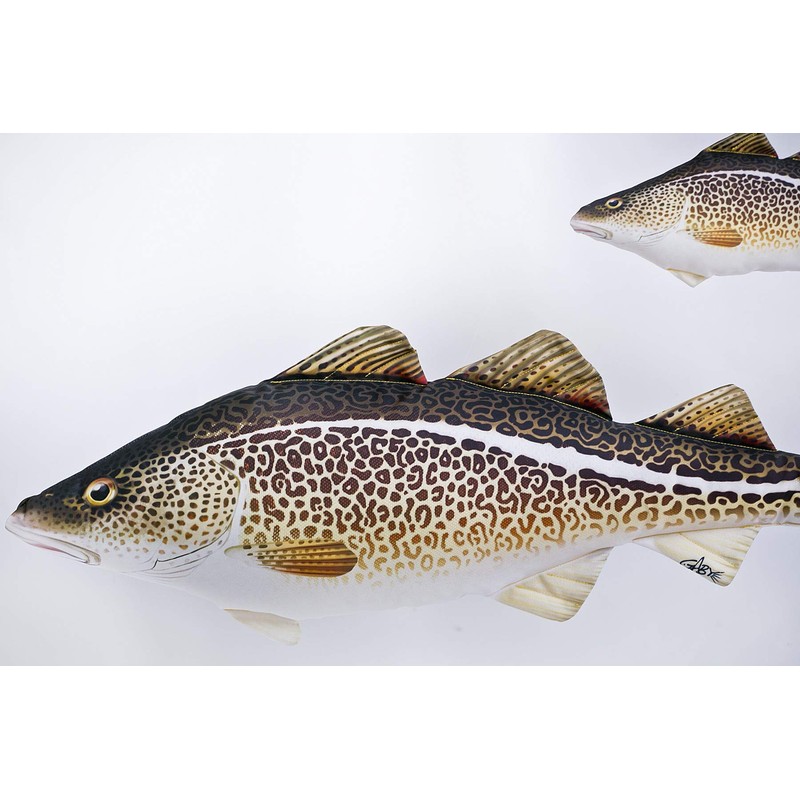 Gaby Fish Pillows: Atlantic Cod: Mini
