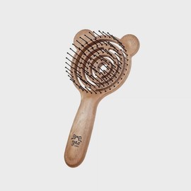 Yao Children's Hairbrush Mini Travel Portable Baby Head Scalp Massage Little's Teddy 1pc / 야오 어린이 헤어브러쉬 미니 여행용 휴대용 아기머리 두피마사지 리틀즈테디 1개