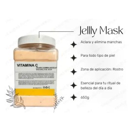 Jelly Mask Mascarilla Vitamina C Antiedad Hidratante 650