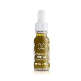 XAMANIA Serum Facial de Caléndula con Efecto Antioxidante y Antiedad. Estimula el Colágeno & Elastina, Skin Care para Piel Estresada o Madura. 15 ml