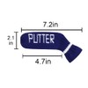 Scott Edward 1Pcs Golf Putter Cover Elastic Knitted Adorable and
