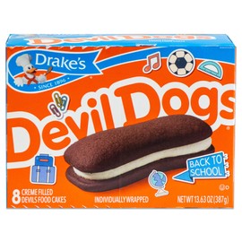 Circle of Drink Devil Dogs (8ct, 3 Packs) - Variety Pack - Sweet and Salty Kettle Corn (1, 5.5oz Bag) - Free Sticker Included - 4 Items Total