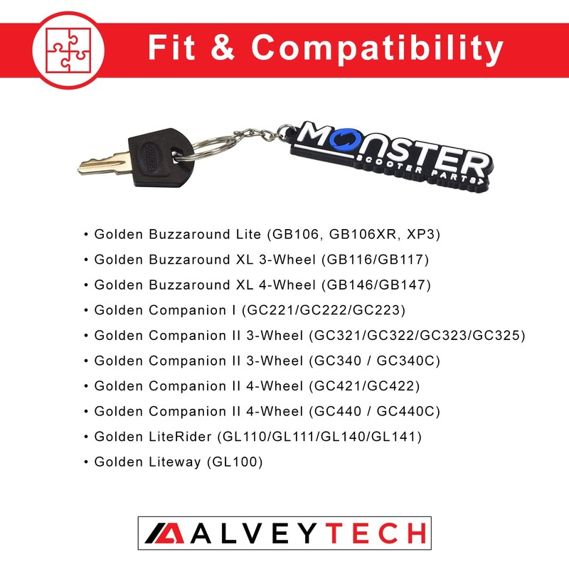 Key for The dorado Technologies Buzzaround, Companion, LiteRider y Liteway