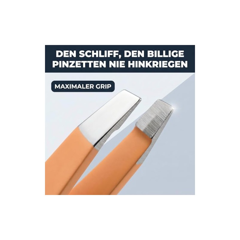 Precise Tweezers - Grips Every Hair on the 1st Try