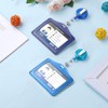 Vicloon JoJo, Pack of 2 ID Card Holder, Extendable Leather,