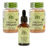 Aceite Orégano 30ml Y 2 Frascos De Perlas Orégano Y