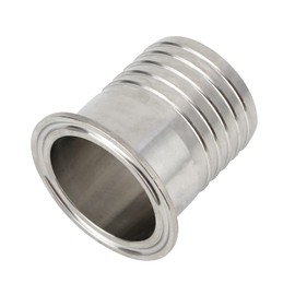 Pysrych 2" Tri Clamp to 2" Hose Barbed Adapter SUS304 Sanitary Hose Pipe Fitting