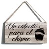 Funny Kitchen Signs Gift Farmhouse un Cafecito Para el Chisme