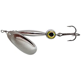 Thundermist Lure Company Eye#4-S-S-SIL Stingeye Spinner Fishing Lure, Silver