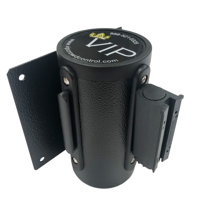 2 pcs Package Retractable Fixed Wall Mounted Queue Safety Belt