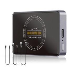 SINWE Wireless Carplay Adapter -2025 New 3 in 1 Carplay Wireless Adapter,Mini Size, Plug and Play for iOS10+and for Android